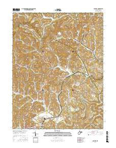Century West Virginia Current topographic map, 1:24000 scale, 7.5 X 7.5 Minute, Year 2016