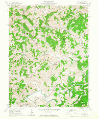 Century West Virginia Historical topographic map, 1:24000 scale, 7.5 X 7.5 Minute, Year 1960