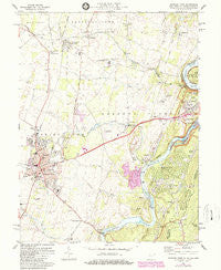 Charles Town West Virginia Historical topographic map, 1:24000 scale, 7.5 X 7.5 Minute, Year 1978