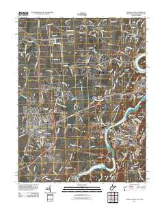 Charles Town West Virginia Historical topographic map, 1:24000 scale, 7.5 X 7.5 Minute, Year 2011