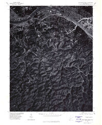Charleston West West Virginia Historical topographic map, 1:24000 scale, 7.5 X 7.5 Minute, Year 1977