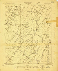 Circleville West Virginia Historical topographic map, 1:48000 scale, 15 X 15 Minute, Year 1924