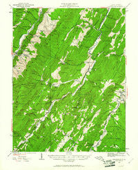 Circleville West Virginia Historical topographic map, 1:62500 scale, 15 X 15 Minute, Year 1922