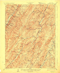 Circleville West Virginia Historical topographic map, 1:62500 scale, 15 X 15 Minute, Year 1924
