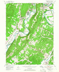Cresaptown Maryland Historical topographic map, 1:24000 scale, 7.5 X 7.5 Minute, Year 1949