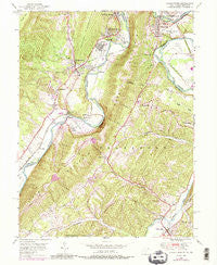 Cresaptown Maryland Historical topographic map, 1:24000 scale, 7.5 X 7.5 Minute, Year 1949