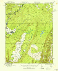 Davis West Virginia Historical topographic map, 1:62500 scale, 15 X 15 Minute, Year 1919