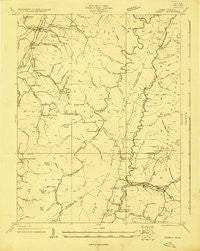 Durbin West Virginia Historical topographic map, 1:48000 scale, 15 X 15 Minute, Year 1922
