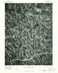 Ellenboro West Virginia Historical topographic map, 1:24000 scale, 7.5 X 7.5 Minute, Year 1975