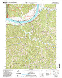 Glenwood West Virginia Historical topographic map, 1:24000 scale, 7.5 X 7.5 Minute, Year 2002
