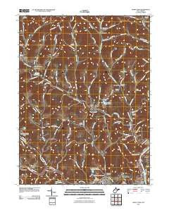 Grant Town West Virginia Historical topographic map, 1:24000 scale, 7.5 X 7.5 Minute, Year 2011