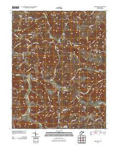 Greenville West Virginia Historical topographic map, 1:24000 scale, 7.5 X 7.5 Minute, Year 2011