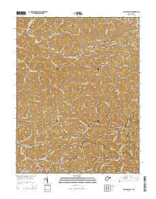 Griffithsville West Virginia Historical topographic map, 1:24000 scale, 7.5 X 7.5 Minute, Year 2014