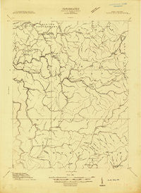 Hacker Valley West Virginia Historical topographic map, 1:48000 scale, 15 X 15 Minute, Year 1913