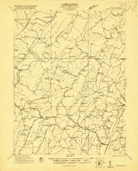 Hanging Rock West Virginia Historical topographic map, 1:48000 scale, 15 X 15 Minute, Year 1921
