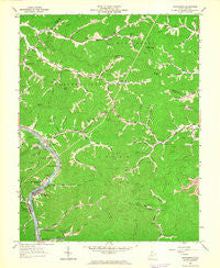 Henlawson West Virginia Historical topographic map, 1:24000 scale, 7.5 X 7.5 Minute, Year 1963
