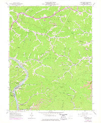Henlawson West Virginia Historical topographic map, 1:24000 scale, 7.5 X 7.5 Minute, Year 1963