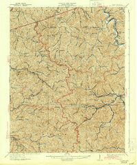 Holden West Virginia Historical topographic map, 1:62500 scale, 15 X 15 Minute, Year 1928