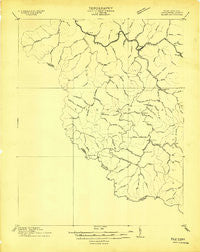 Iaeger West Virginia Historical topographic map, 1:48000 scale, 15 X 15 Minute, Year 1910
