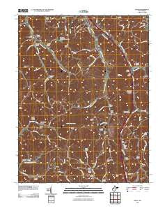 Kenna West Virginia Historical topographic map, 1:24000 scale, 7.5 X 7.5 Minute, Year 2011