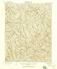 Kenna West Virginia Historical topographic map, 1:62500 scale, 15 X 15 Minute, Year 1906