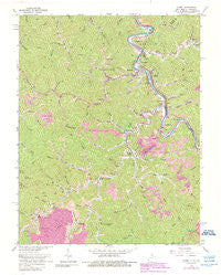 Kermit West Virginia Historical topographic map, 1:24000 scale, 7.5 X 7.5 Minute, Year 1963