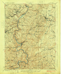 Kingwood West Virginia Historical topographic map, 1:62500 scale, 15 X 15 Minute, Year 1925
