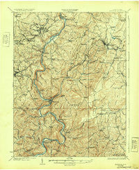 Kingwood West Virginia Historical topographic map, 1:62500 scale, 15 X 15 Minute, Year 1925