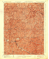 Littleton West Virginia Historical topographic map, 1:62500 scale, 15 X 15 Minute, Year 1926