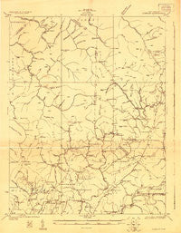 Lobelia West Virginia Historical topographic map, 1:48000 scale, 15 X 15 Minute, Year 1923