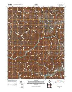 Lockwood West Virginia Historical topographic map, 1:24000 scale, 7.5 X 7.5 Minute, Year 2011