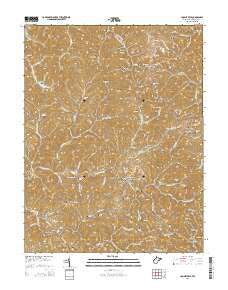 Looneyville West Virginia Historical topographic map, 1:24000 scale, 7.5 X 7.5 Minute, Year 2014