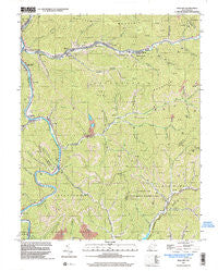 Mallory West Virginia Historical topographic map, 1:24000 scale, 7.5 X 7.5 Minute, Year 1996