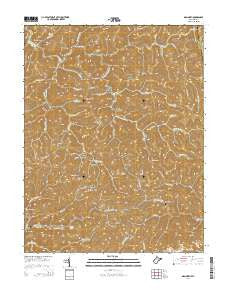 Mammoth West Virginia Historical topographic map, 1:24000 scale, 7.5 X 7.5 Minute, Year 2014