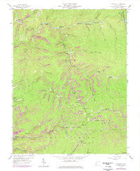 Mammoth West Virginia Historical topographic map, 1:24000 scale, 7.5 X 7.5 Minute, Year 1957