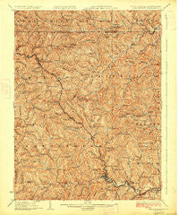 Mannington West Virginia Historical topographic map, 1:62500 scale, 15 X 15 Minute, Year 1926
