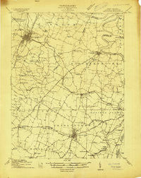 Martinsburg West Virginia Historical topographic map, 1:48000 scale, 15 X 15 Minute, Year 1914