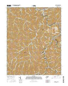 Matewan West Virginia Current topographic map, 1:24000 scale, 7.5 X 7.5 Minute, Year 2016