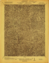 Matewan West Virginia Historical topographic map, 1:48000 scale, 15 X 15 Minute, Year 1915