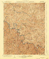 Matewan West Virginia Historical topographic map, 1:62500 scale, 15 X 15 Minute, Year 1928