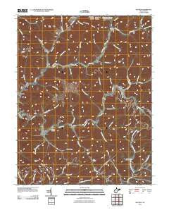 Matheny West Virginia Historical topographic map, 1:24000 scale, 7.5 X 7.5 Minute, Year 2011