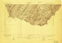 Mc Dowell Virginia Historical topographic map, 1:48000 scale, 15 X 15 Minute, Year 1922