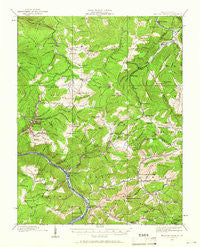 Meadow Creek West Virginia Historical topographic map, 1:62500 scale, 15 X 15 Minute, Year 1912
