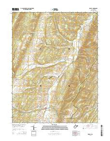 Medley West Virginia Historical topographic map, 1:24000 scale, 7.5 X 7.5 Minute, Year 2014
