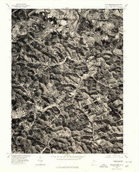 Middlebourne West Virginia Historical topographic map, 1:24000 scale, 7.5 X 7.5 Minute, Year 1976