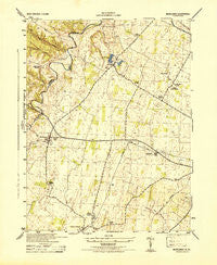 Middleway West Virginia Historical topographic map, 1:31680 scale, 7.5 X 7.5 Minute, Year 1944