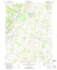 Middleway West Virginia Historical topographic map, 1:24000 scale, 7.5 X 7.5 Minute, Year 1978