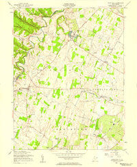 Middleway West Virginia Historical topographic map, 1:24000 scale, 7.5 X 7.5 Minute, Year 1955