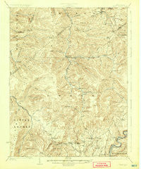 Mingo West Virginia Historical topographic map, 1:62500 scale, 15 X 15 Minute, Year 1925