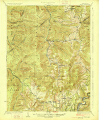 Mingo West Virginia Historical topographic map, 1:62500 scale, 15 X 15 Minute, Year 1925